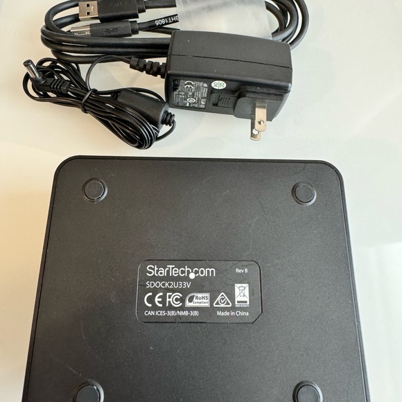 Startech Dual-Bay USB 3.0 to SATA Hard Drive Docking Station USB Hard Drive Dock - Picture 5 of 5